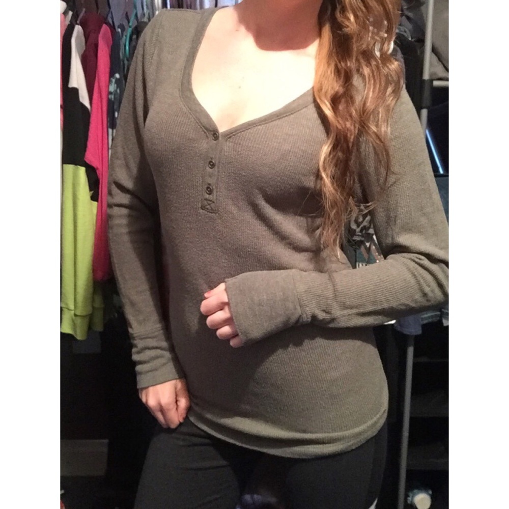 Waffle henley  medium